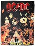 AC/DC Highway to Hell / Flames Posterflagge