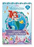 Disney Prinzessin: Arielle die Meerjungfrau - Zauberhafter Sticker- und Malspaß: Sticker- und Malblock