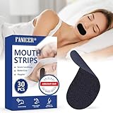 30 Stück Mundpflaster gegen schnarchen, Schlafstreifen Mouth Tape, Mundband Schnarchstopper, anti-schnarch, gegen schnarchen, Die Verbessern Schlafqualität und S
