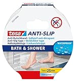 tesa Anti-Rutschband Bad und Dusche, Transparent