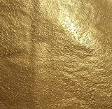 CoPa-Gran 1kg (ca. 1 Liter) Effektfarbe Metallic Wandfarbe mit Glitzer, Glitzereffekt, Glitzer Effekt, Glitter (Gold )