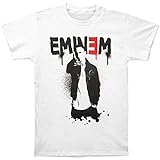 Eminem - - Up Männer T-Shirt in Weiß Spritzbeton, XXX-Large, White