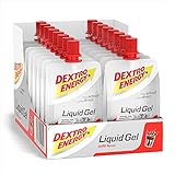 Dextro Energy Gel Sport | 18x60ml Liquid Gel Cola | Mit Vitamin B1, Guarana Extrakt & Dextrose | Koffein Pulver