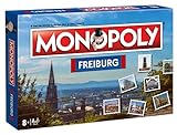 Winning Moves - Monopoly - Freiburg - Spielklassiker im Freiburg-Design - Alter 8 + - Deutsch