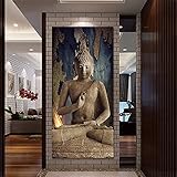 5D Diamond Painting Kits Groß Zen Buddhismus DIY Diamant Painting Bilder Set Voll Crystal Strass Stickerei Kreuzstich Mosaik Diamant Gemälde Handwerk Art Home Wall Décor Square drill 100x200cm