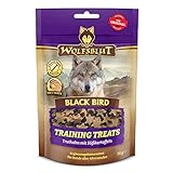 Wolfsblut - Training Treats Black Bird 7 x 70 g - Hundesnack - Hundefutter - Getreidefrei