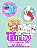Rainbow Joy! - Furby Coloring Book: Cuties coloring for kids - Boost Creativity