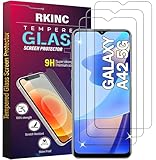 RKINC 3 Stück, Panzerglas Schutz Glas für Samsung Galaxy A42 5G, Panzer HD Displayschutzfolie, 0,33 mm kratzfest, splitterfrei, blasenfrei, lebenslangeG