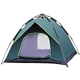 Pop Up Kuppelzelt 2 Personen Automatisches Camping Zelt Wasserdicht Anti-UV Campingzelt Winddicht Instant Zelt Für Camping Wandern Angeln Trekking Festival Outdoor green