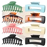 Kavya 8 Stück Große Haarklammer, Haarspangen Damen für Dickes Haar Rutschfestes Haarspange Haarstyling Zubehör für Frauen Mädchen(10.5cm)