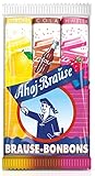 Ahoj-Brause Brause-Bonbon-Stangen – BrauseBonbons verpackt als Stange – 3 verschiedene Geschmacksrichtungen: Zitrone, Cola und Himbeere - 1er Pack (1 x 69 g)