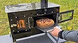 Outdoor-Küchenofen Rosalie - Garten-Kamin Gartenküche Pizzaofen Zeltofen G