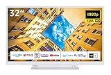 Toshiba 32LK3C64DAY 32 Zoll Fernseher / Smart TV (Full HD, HDR, Triple-Tuner, Alexa Built-In, Bluetooth) - 6 Monate HD+ inklusive [2022] [Energieklasse F]