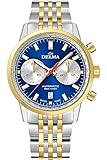Delma Continental crono AUT. Herren-Armbanduhr Analog Automatik mit Edelstahlarmband 52701.702.6.041, G