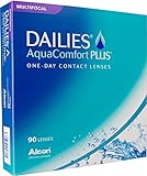 Dailies AquaComfort Plus Multifocal Tageslinsen weich, 90 Stück, Kontaktlinsen Tageslinsen Multifokal