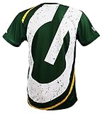 New Era Green Bay Packers T Shirt/Tee Big Logo Back Green - M