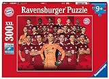 Ravensburger Kinderpuzzle - 12995 FC Bayern Saison 2021/22 - Fußball-Puzzle für Kinder ab 9 Jahren, mit 300 Teilen im XXL-Format