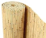 bambus-discount.com Schilfrohrmatte Premium, 100 x 600cm Sichtschutzmatte