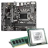 Intel Core i5-10400 / MSI H410M-A Pro Mainboard Bundle / 8GB | CSL PC Aufrüstkit | Intel Core i5-10400 6X 2900 MHz, 8GB DDR4-RAM, GigLAN, 7.1 Sound, USB 3.2 | Aufrüstset | PC Tuning Kit