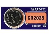 Sony CR2025BEA CR2025 Lithium-Batterie, 3 V, nicht wiederaufladbar