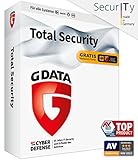 G DATA Total Security 2023 | 1 Gerät - 1 Jahr | Virenschutzprogramm | Passwort Manager | PC, Mac, Android, iOS | zukünftige Updates inklusive | Made in Germany | DVD | inkl. Webcam-Cover