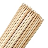 MATANA - 100 Stück XXL 90cm Holzspieße aus Bambus