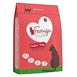 Feringa Premium Getreidefreies Trockenfutter für Erwachsene mit Truthahn-Vorteilspack 2 x 6,5 kg, angereichert mit Kürbis, Preiselbeeren und Katzenminze