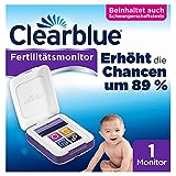 Clearblue Kinderwunsch Fertilitätsmonitor: Zykluscomputer zum Testen auf Eisprung und Schwangerschaft. Erhöht nachweislich die Chancen, auf natürliche Weise schwanger zu werden, um 89 %
