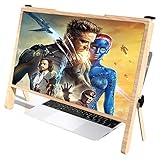 Bildschirmlupe,Laptop-Bildschirmlupe,HD-Bildschirmverstärker Einstellbarer Winkel,Klappständer Für Computer/Handy/Tablet,Geeignet Für Alte Menschen Zum Lesen Von Zeitung