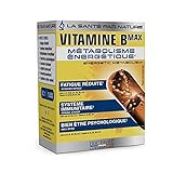 VITAMIN B COMPLEX B Maxx - Hochdosiert - Vitamin B1, B2, B3, B5, B6, B7, B9, B12 - Immunsystem, Reduzierung von Müdigkeit.- Programm 90 Tage - Französisches Labor Eric Favre