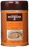 Monbana Schokoladenpulver Karamell 250g Dose (mind. 32% Kakao), 1er Pack (1 x 250 g)