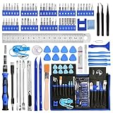 Mini Feinmechaniker Schraubendreher Set, YOVOCA 90 in 1 Reparatur Werkzeug Set, Präzisionsschraubendreher Set für Telefon, Laptop, Tablet, Uhren, Kamera, PS4