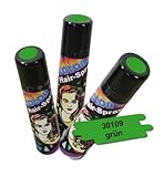 FASCHING 30109 Hairspray color grün, Haarspray mit Farbe NEU/OVP