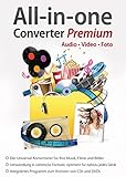 All in One Converter Premium - Video - Audio - Foto - Umwandlung, Bearbeitung, Konvertierung für Windows 11 / 10 / 8.1 / 7