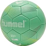 hummel 212549 Unisex-Adult Elite HB Handball, Green/Yellow, 3