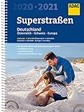 ADAC SuperStraßen Deutschland 1:200 000 (Atlas) mit Österreich 1:300 000: Schweiz 1:301 000, Europa 1:4 500 000 (ADAC Atlanten)