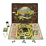 Jumanji Das Spiel, Das klassische Gruselige Abenteuer-Familien-Brettspiel basierend auf dem Action-Comedy-Film, für Kinder und Erwachsene ab 8 Jahren