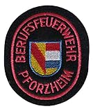 Berufsfeuerwehr - Pforzheim - Ärmelabzeichen - Abzeichen - Aufnäher - Patch - Motiv 2