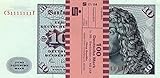 *** 10 x 10 DM, Deutsche Mark, Geldscheine 1980, mit Banderole - Reproduktion ***