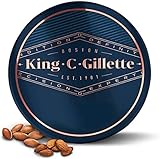 King C. Gillette Bartbalsam mit Sheabutter, Arganöl, und Kakaobutter für ideale Bartpflege, Beard Balm, 100 ml