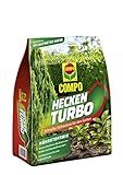 COMPO Heckenturbo, Heckendünger, Nährstoffmix, Spezial-Dünger für Hecken und Neuanpflanzungen, 4 kg