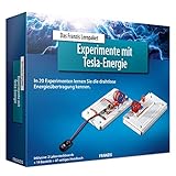 Franzis 65201 Experimente mit Tesla Energie, 20 Projekte, 2 Laborsteckboards, 14 Bauteile und 47 Seiten Handbuch, bunt
