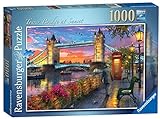 Ravensburger 15033 Tower Bridge of London bei Sonnenuntergang, 1000-teiliges Puzzle für Erwachsene und Kinder ab 12 Jahren