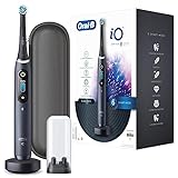 Oral-B iO Series 8 Elektrische Zahnbürste/Electric Toothbrush, 6 Putzmodi für Zahnpflege, Farbdisplay & Reiseetui, Limited Edition, Muttertagsgeschenk / Vatertagsgeschenk, black onyx