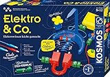 KOSMOS 620639 Elektro & Co. Elektro-Wissen leicht gemacht, Einsteiger-Experimente zu Strom, Magnete, Elektro-Magnetismus, Experimentierkasten für Kinder ab 8-12 Jahre