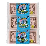Küchle Knabber-Cash Geldscheine 4-farbig | 3er Pack (3 x 20g) | Esspapier | Essoblaten mit Süßungsmittel | Vegan