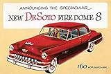 Eine Werbepostkarte zur Förderung eines neuen Autos der 1952 DeSoto Firedome 8 Limousine mit 160 PS Posterdruck von unnown (45,7 x 61 cm)
