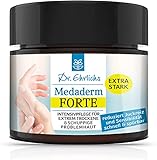 Dr. Ehrlichs Medaderm Forte 100 ml - Intensiv Pflege Salbe, Neurodermitis Creme bei extrem trockener Haut, Ekzemen und Schuppenflechte - extra stark