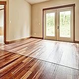 Transparenter Teppich Transparente Bodenmatte Läufer Teppiche Kunststoffboden PVC Teppichmatten/Hartholz Bodenschutz