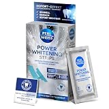 Perlweiss Power Whitening Strips zur Zahnaufhellung - zahnschmelzschonendes Bleaching für weisse Zähne - Teeth Whitening Kit für Zuhause - Zahnverfärbungen entfernen & aufhellen, 10 Strip